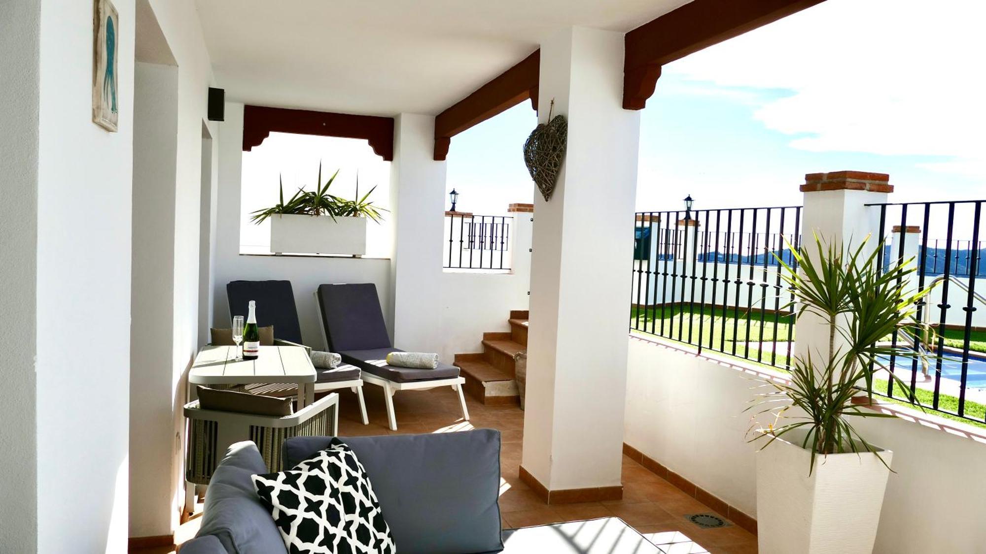 Casita Frigiliana - Stunning New Apartment With Views With Private Parking Space Buitenkant foto