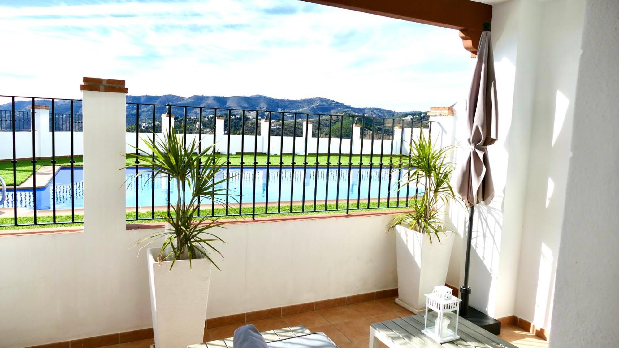 Casita Frigiliana - Stunning New Apartment With Views With Private Parking Space Buitenkant foto