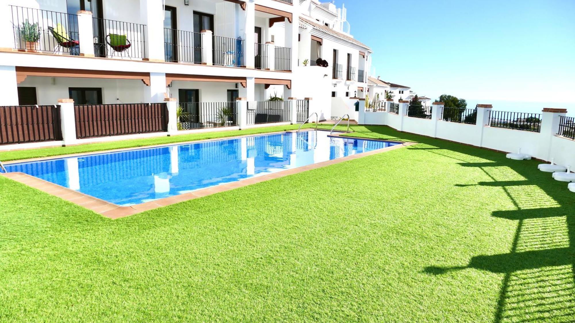 Casita Frigiliana - Stunning New Apartment With Views With Private Parking Space Buitenkant foto